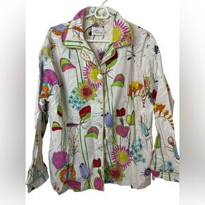 The Cat’s Pajamas Garden Floral Pajama Lounge Top